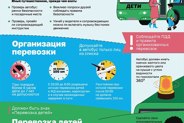 Организованная перевозка детей 