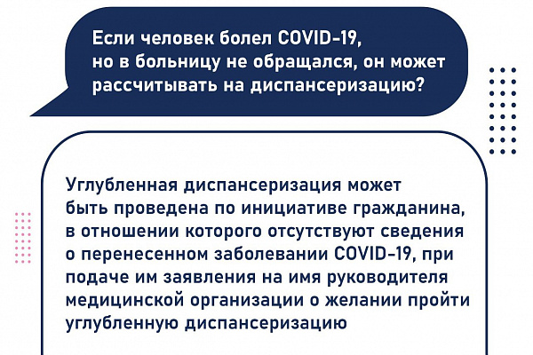 Углубленная диспансеризация после COVID-19. Ответы на вопросы