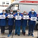 Медики из Урайской городской клинической больницы приняли эстафету международного флешмоба #СOVIDнепобедит